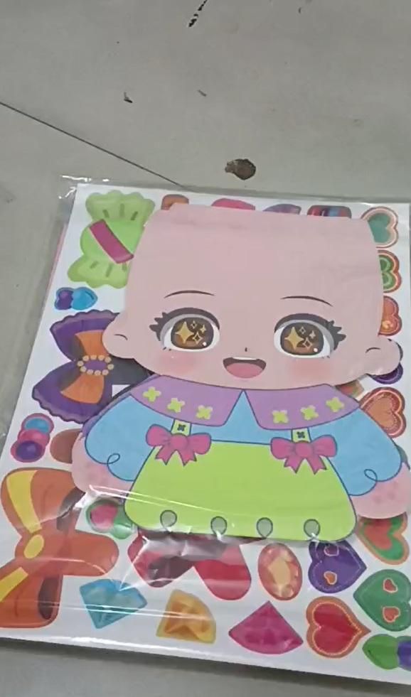 Hairstyle Design DIY Paper Craft Kit